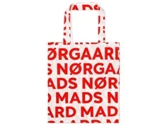 Mads Nørgaard Atoma stofpose med rødt logoprint